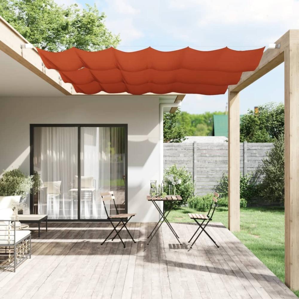 vidaXL Senkrechtmarkise Terrakotta 100x270 cm Oxford-Gewebe 148353 Bild 1