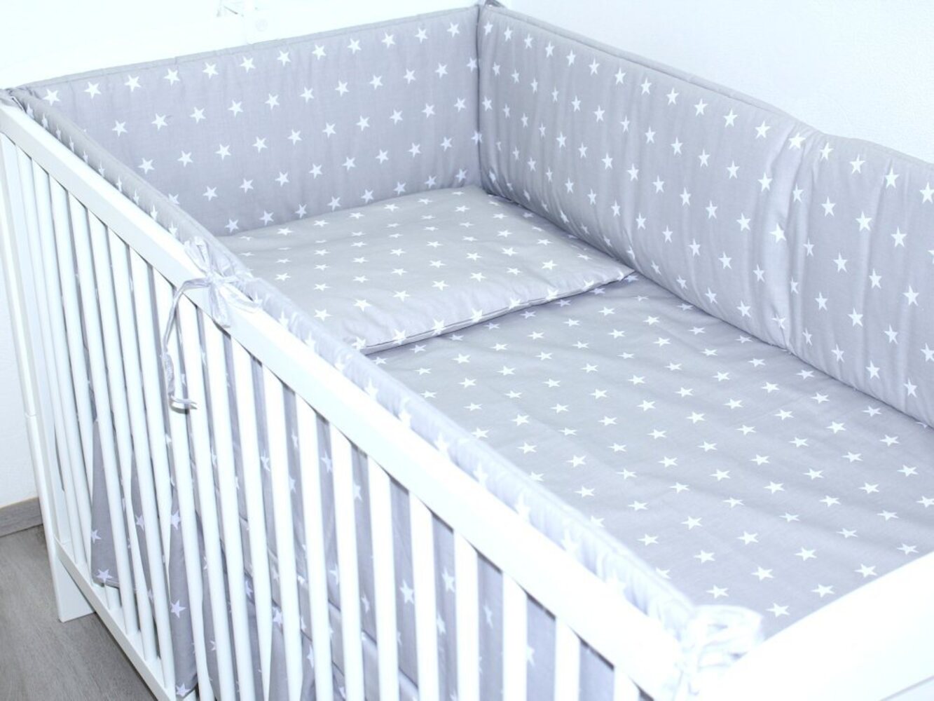 Primawela Bettnestchen Nestchen 420 cm Bettumrandung Baby Bett Kinder Nest Kopfumrandung Bild 1