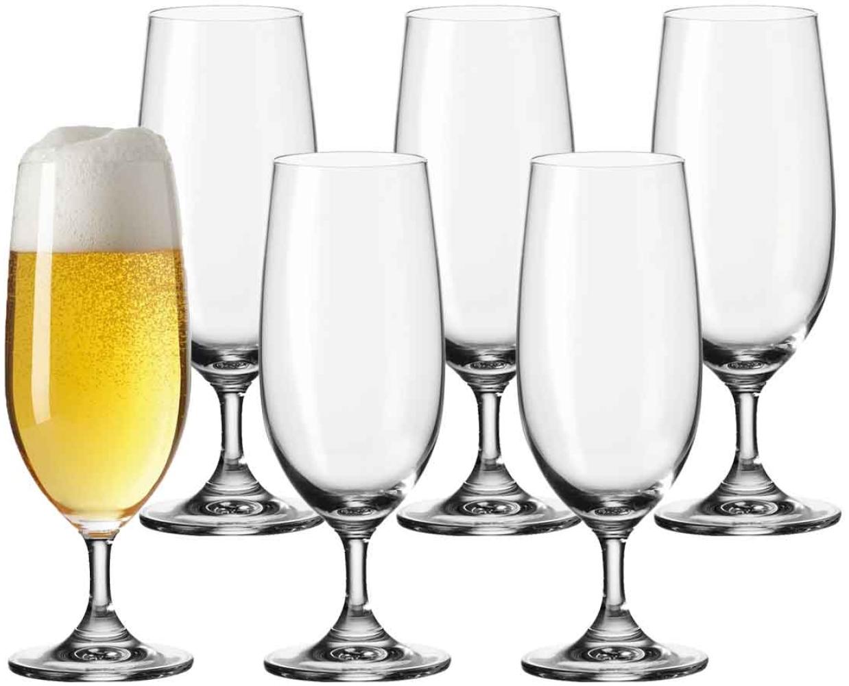 Leonardo DAILY Bierglas 360 ml 6er Set MOB Bild 1