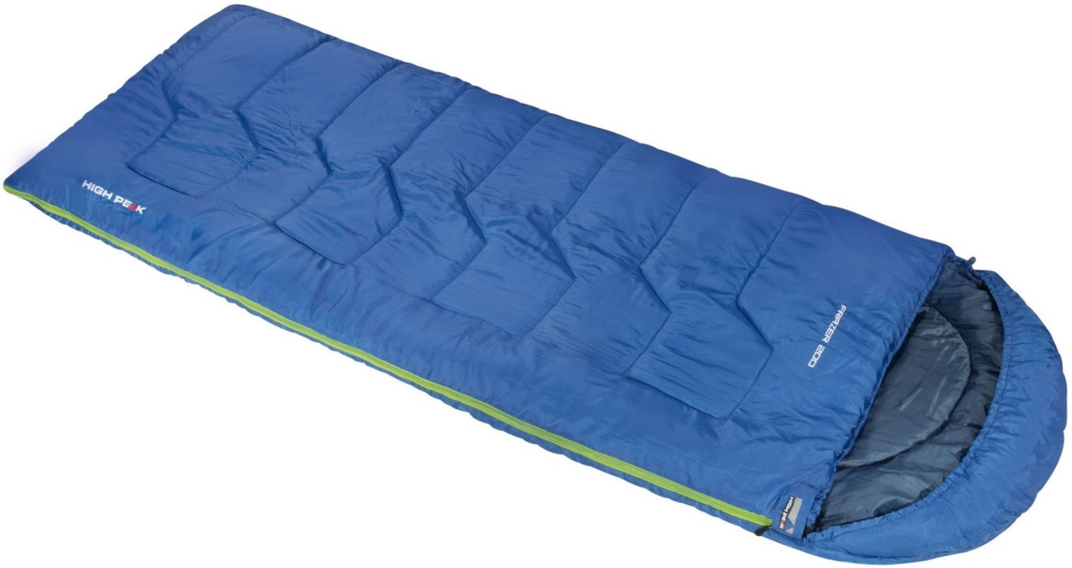 High Peak Deckenschlafsack Frazer 200, Dura Loft H1 Polyester receycelt Bild 1