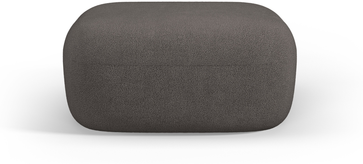 Micadoni Hocker Jenny Boucle Grau Bild 1