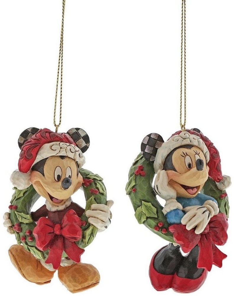 enesco Christbaumschmuck Micky Maus + Minnie Maus - Set 2-tlg. (1-tlg) Bild 1