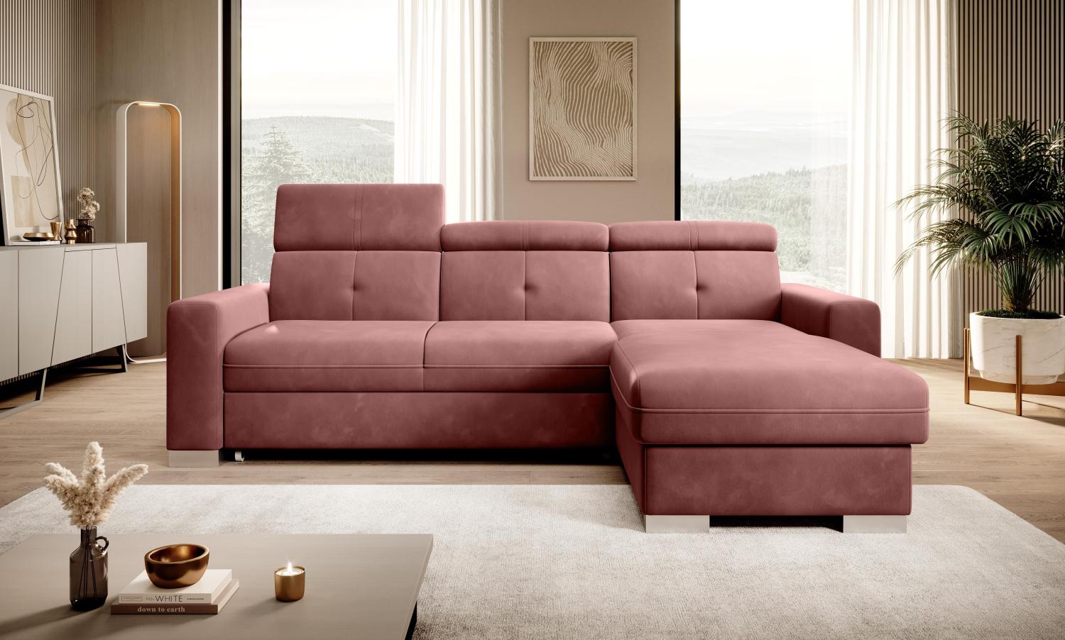 Wohnideebilder Fresia Rosa Ecksofas & Eckcouches CO-FR-RT-24LU Bild 1