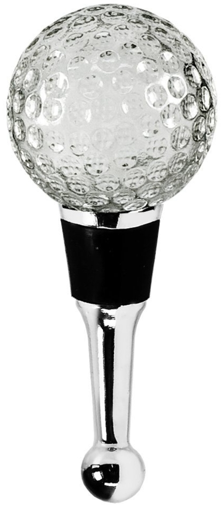 EDZARD Flaschenverschluss Golf, Flaschenkorken, Verschluss für Champagner Flaschen, Muranoglas Bild 1