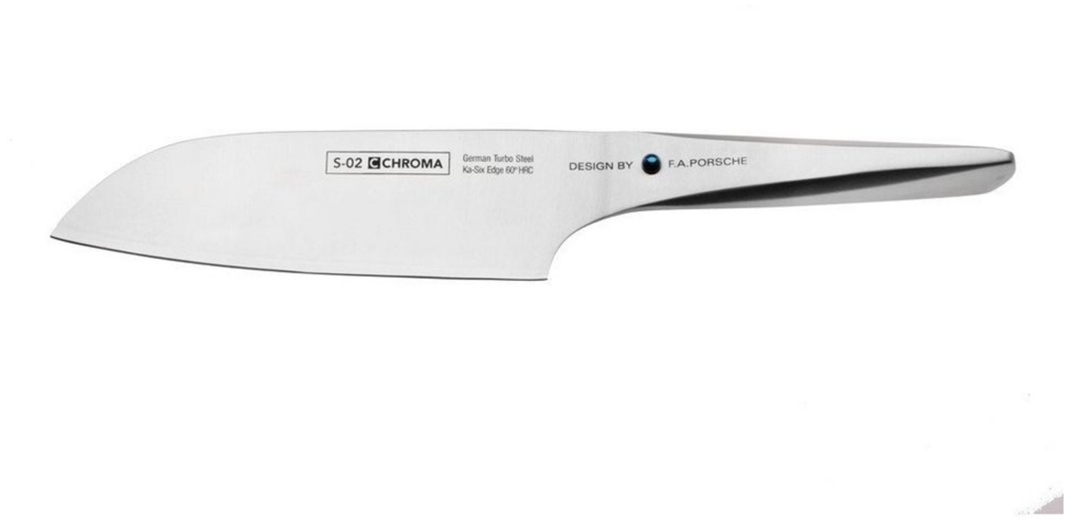 CHROMA Santokumesser Turbo Santoku S-02 - Design by F.A. Porsche Bild 1