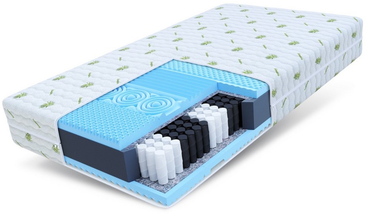 Taschenfederkernmatratze MASSAGE 90x200, 140x200, 160x200, 180x200 cm & weitere Größen, FDM, 17 cm hoch, (komfortable Matratze, Allergiker geeignet) Bild 1