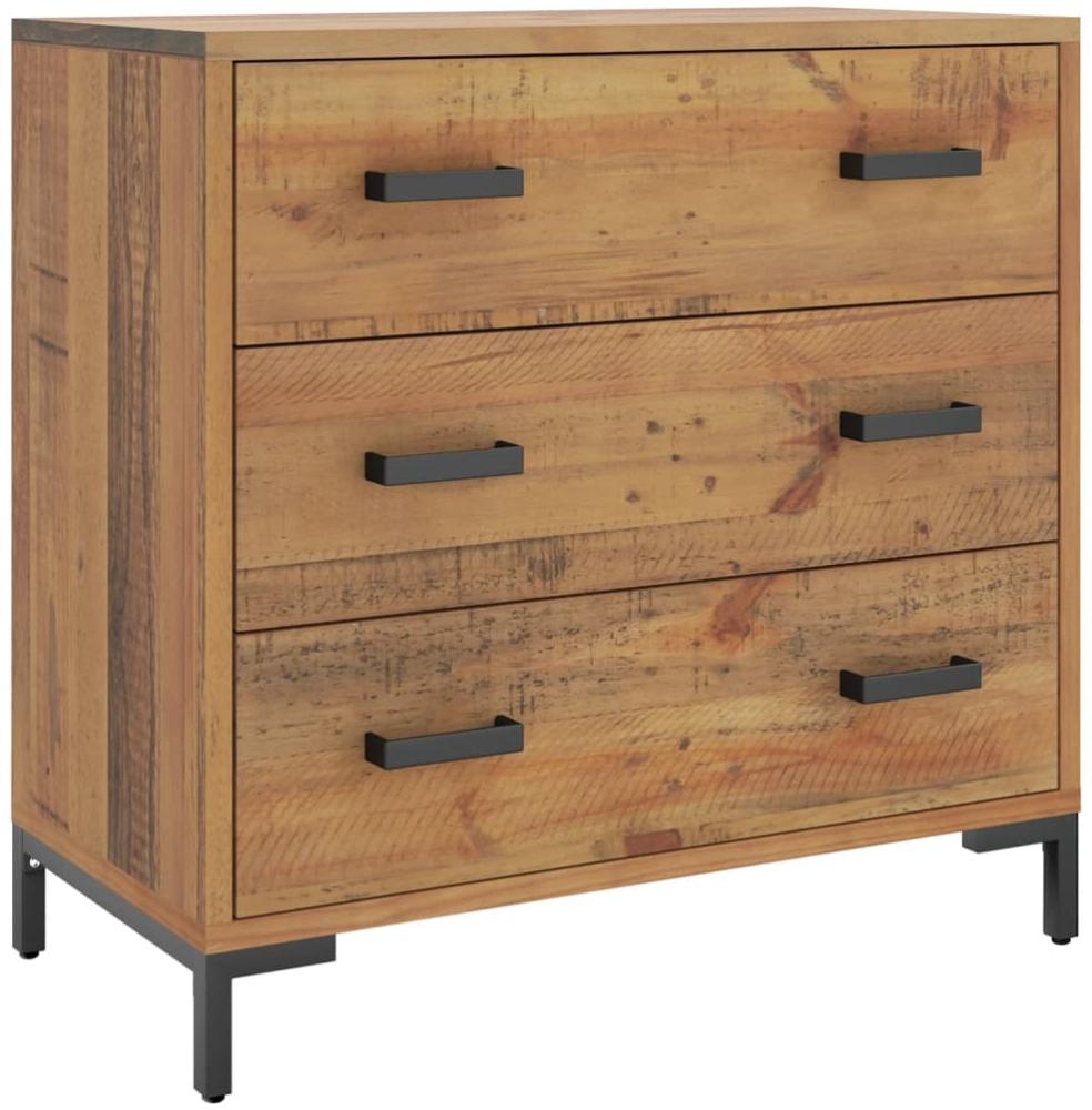 vidaXL Kommode 75x35x70 cm Massivholz Kiefer 349925 Bild 1