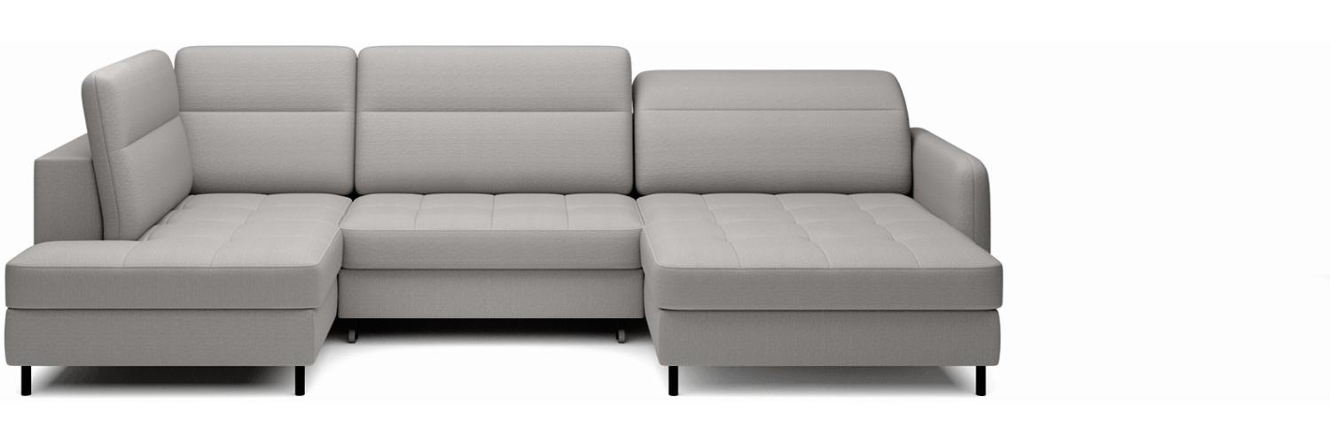 ELTAP 'Berrto' Ecksofa,, Mausgrau, 300x130, Links Bild 1