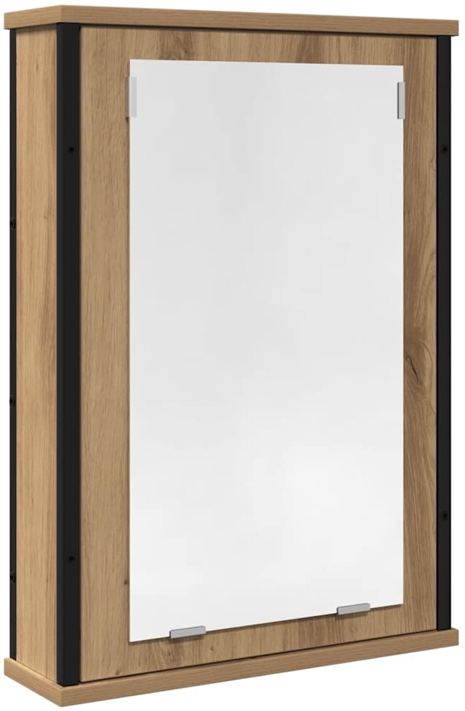 vidaXL Bad-Spiegelschrank Artisan-Eiche 42x12x60 cm Holzwerkstoff 862230 Bild 1