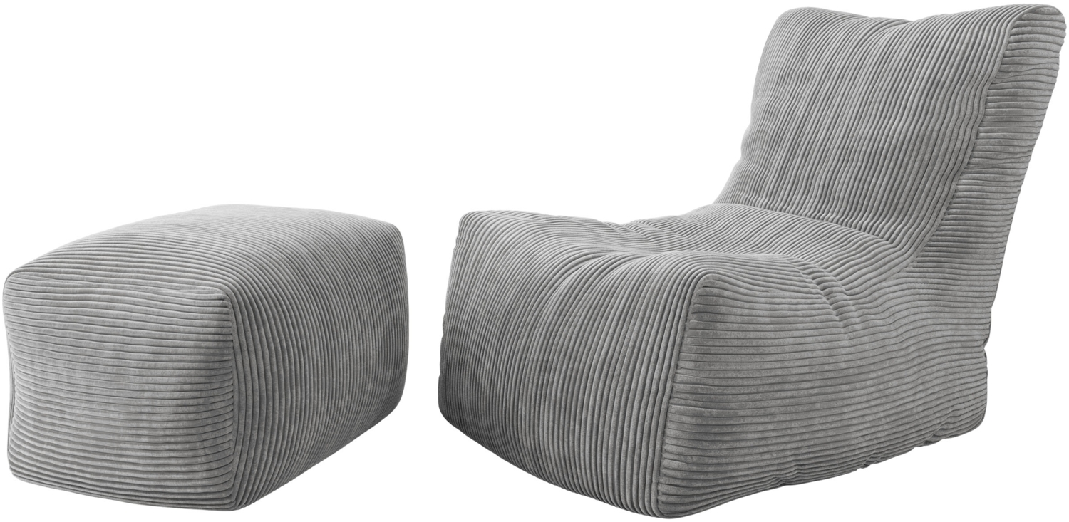 Sitzsacke Remna Cord mit Sitzsack Ewkad Cord (Farbe: Poso 110) Bild 1