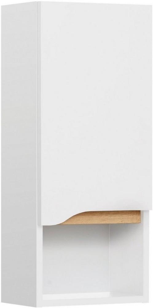 Saphir Hängeschrank Quickset Wand-Badschrank 30 cm breit mit 1 Tür, 1 offenes Fach Badezimmer-Hängeschrank inkl. Türdämpfer, grifflos Bild 1