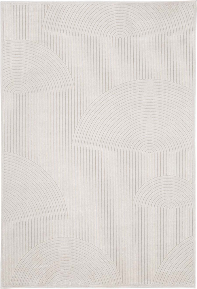 Teppich Klab aus Viskose 160x230 cm, Beige Bild 1