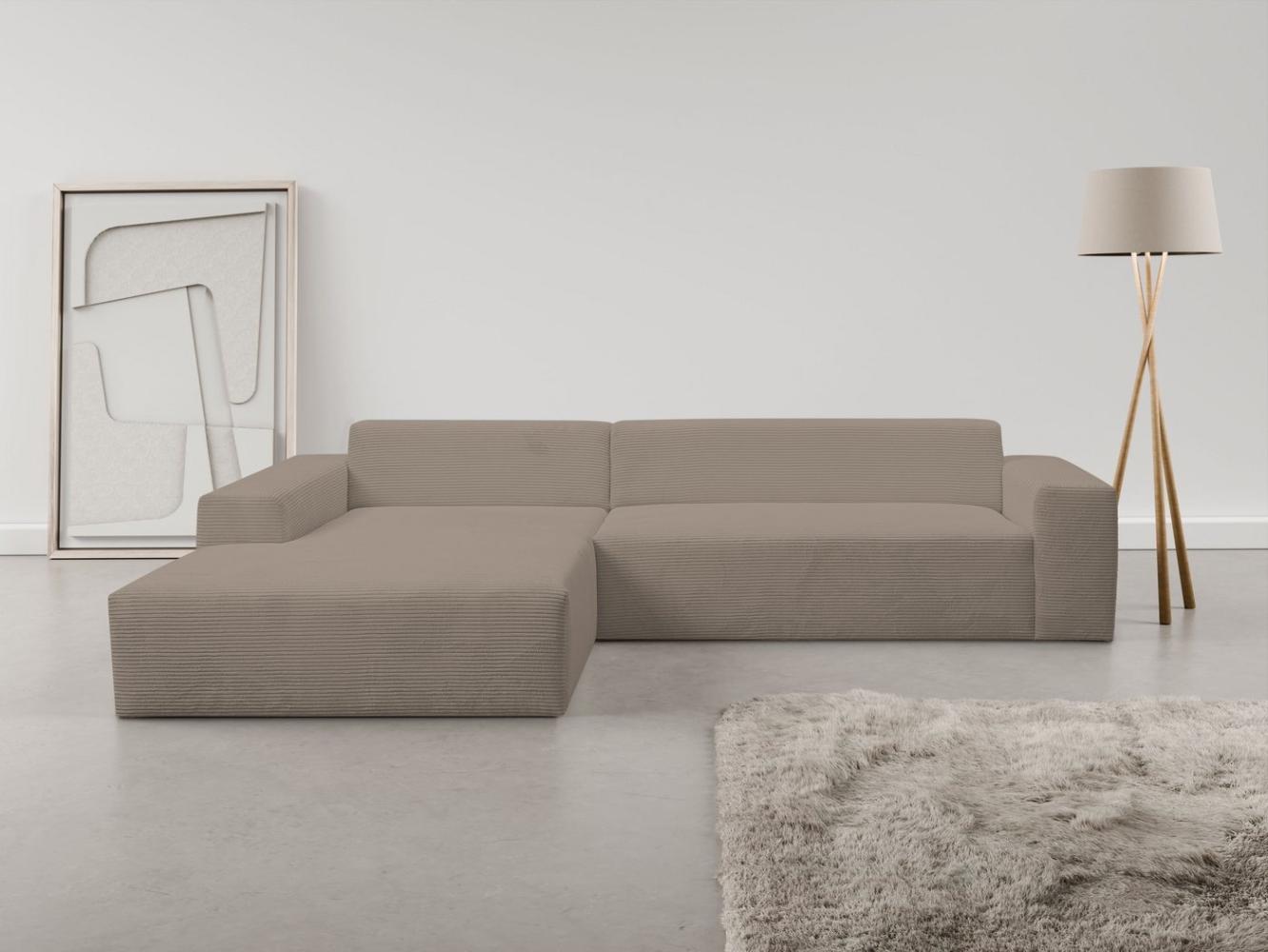 WERK2 Ecksofa Zeus-XL, Curvy Trend Garnitur mit urbaner Optik Bild 1