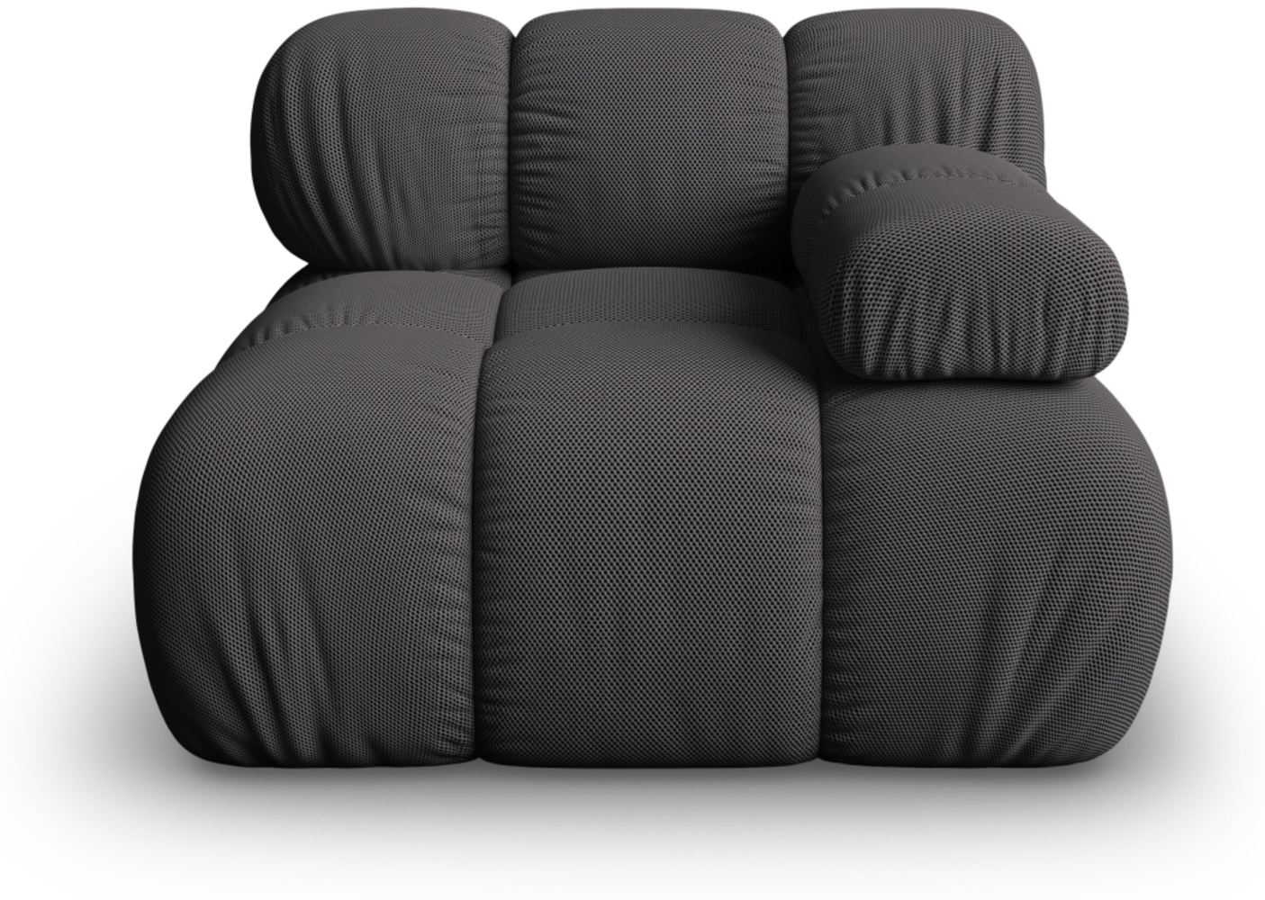 Micadoni Modul Bellis Rechts 3D-Stoff Espresso Bild 1