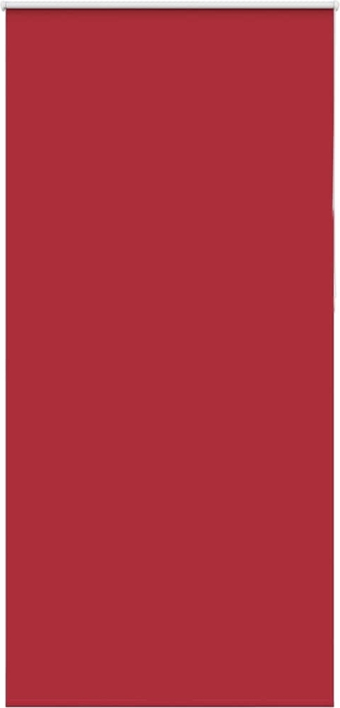 vidaXL Verdunkelungsrollo Rot 95x210 cm Stoffbreite 90,7 cm Polyester 4011829 Bild 1