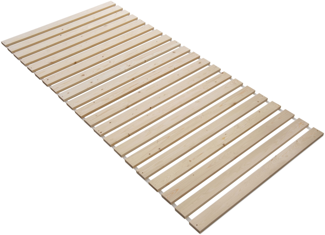 MaDeRa Rollrost 'Natura XXL' , massives Fichtenholz, unbehandelt, 90x200 cm, 21 Leisten Bild 1