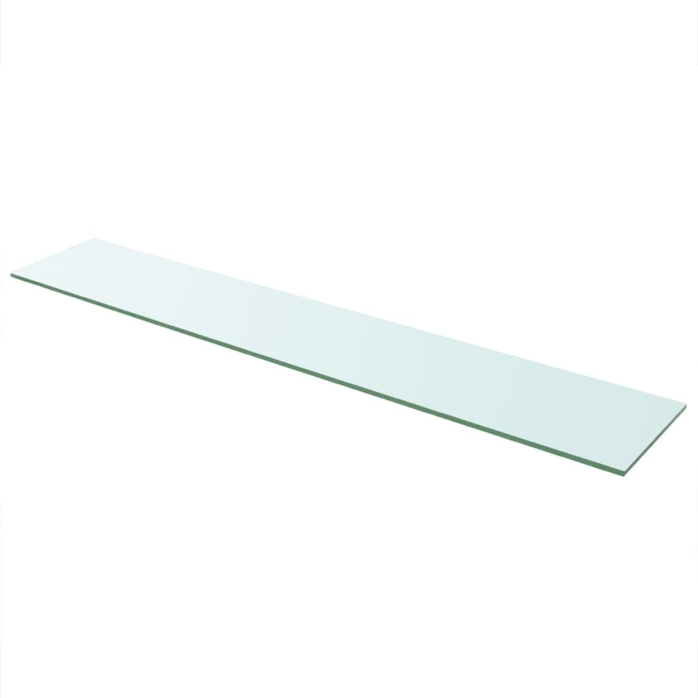 vidaXL Regalböden 2 Stk. Glas Transparent 110x20 cm 3051589 Bild 1