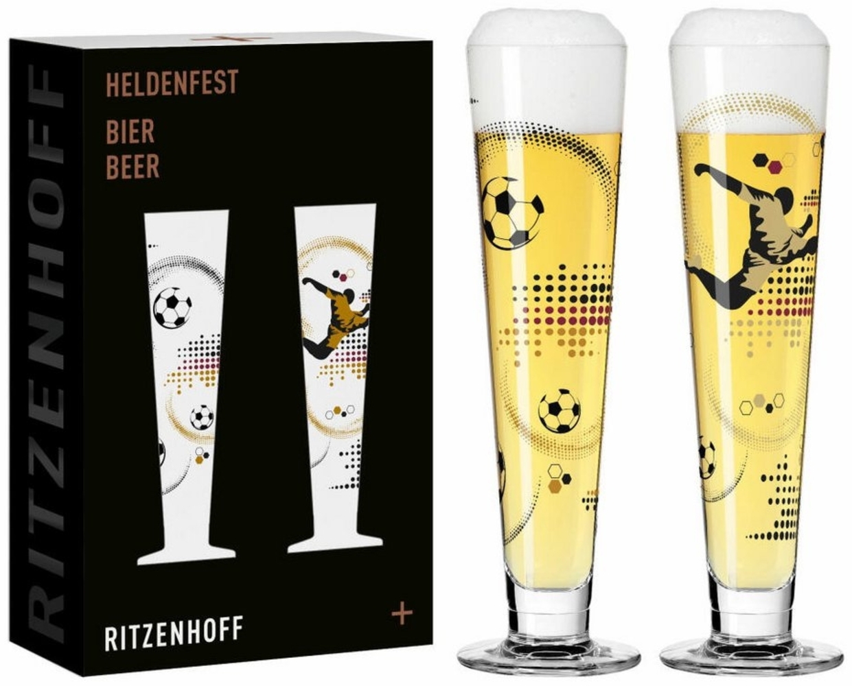 Ritzenhoff 6271001 Bierglas-Set HELDENFEST F24 Christine Kordes 2024 Bild 1