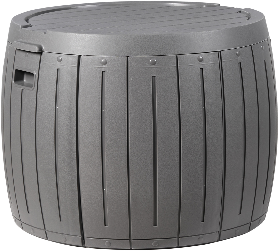 Aufbewahrungsbox PRINOS 56 cm 56 cm Grau Bild 1