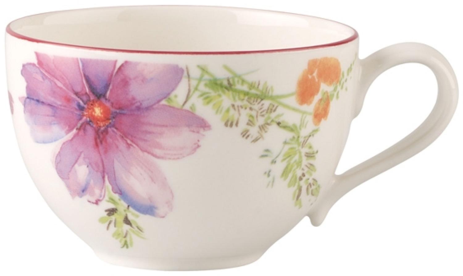 Villeroy & Boch Vorteilset 6 Stück Mariefleur Basic Frühstücksobertasse Premium Porcelain bunt 1041001240 Bild 1