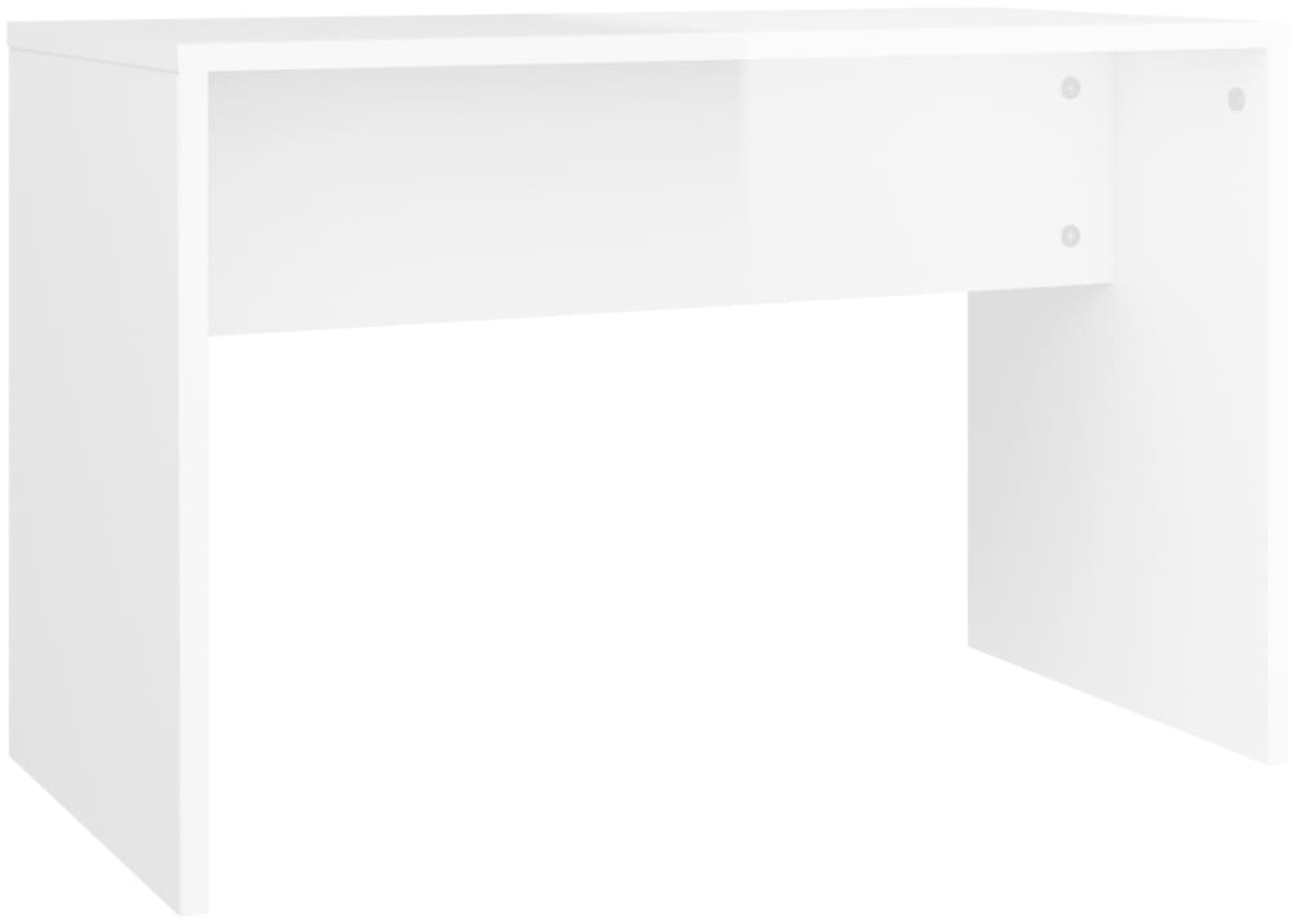 vidaXL Schminkhocker Hochglanz-Weiß 70x35x45 cm Holzwerkstoff 802819 Bild 1