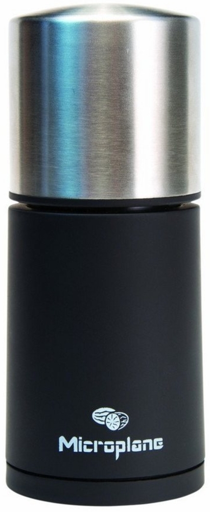 Microplane Muskatmühle 2 in 1 Edelstahl - Schwarz Bild 1