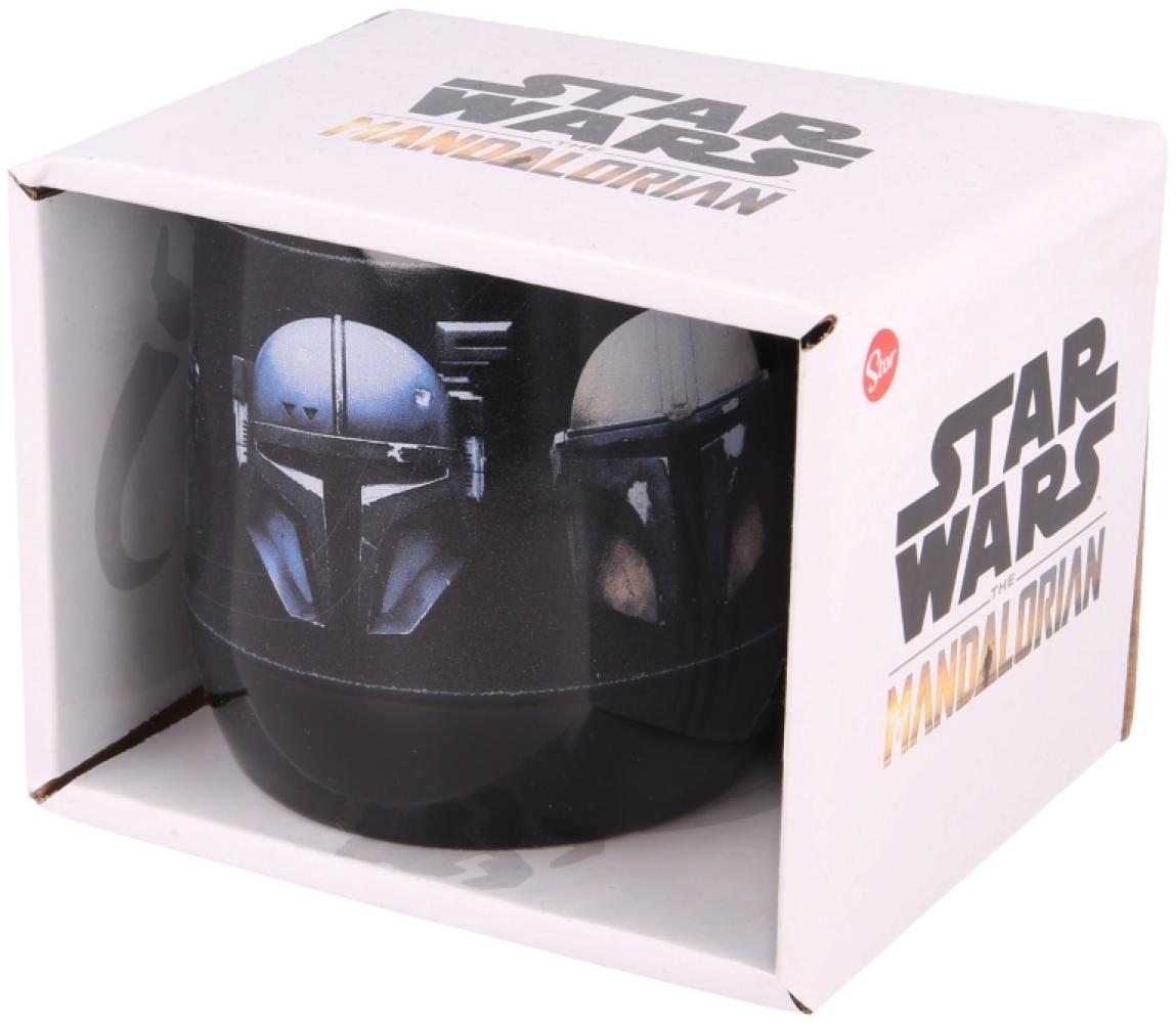 Stor 00881 - Star Wars - The Mandalorian - Keramik Tasse 360ml schwarz Bild 1