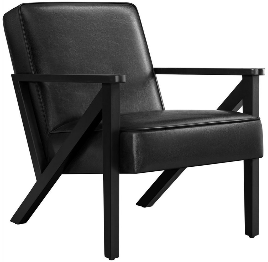 Yaheetech Relaxsessel, TV Sessel Freizeit Kunstleder Loungesessel Bild 1