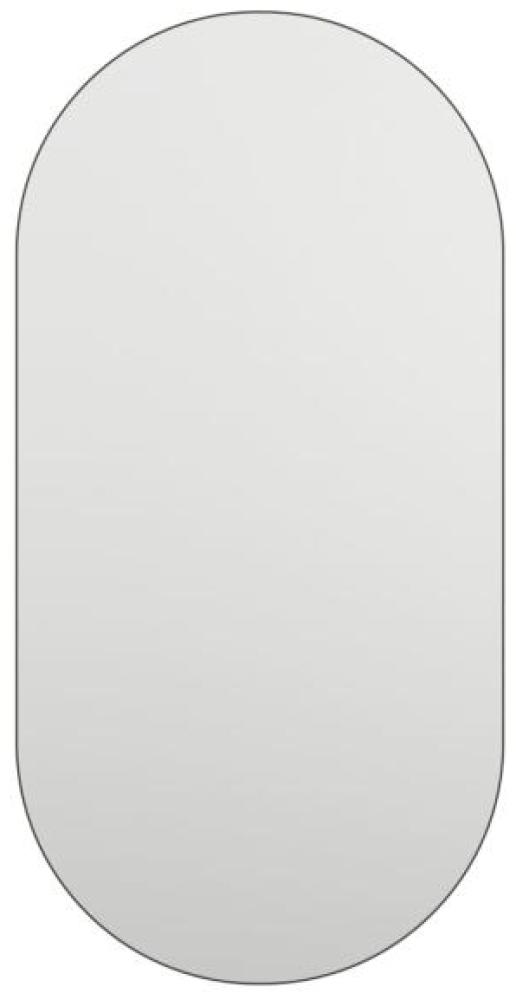 vidaXL Spiegel mit LED-Leuchten 40x20 cm Glas Oval 3102973 Bild 1