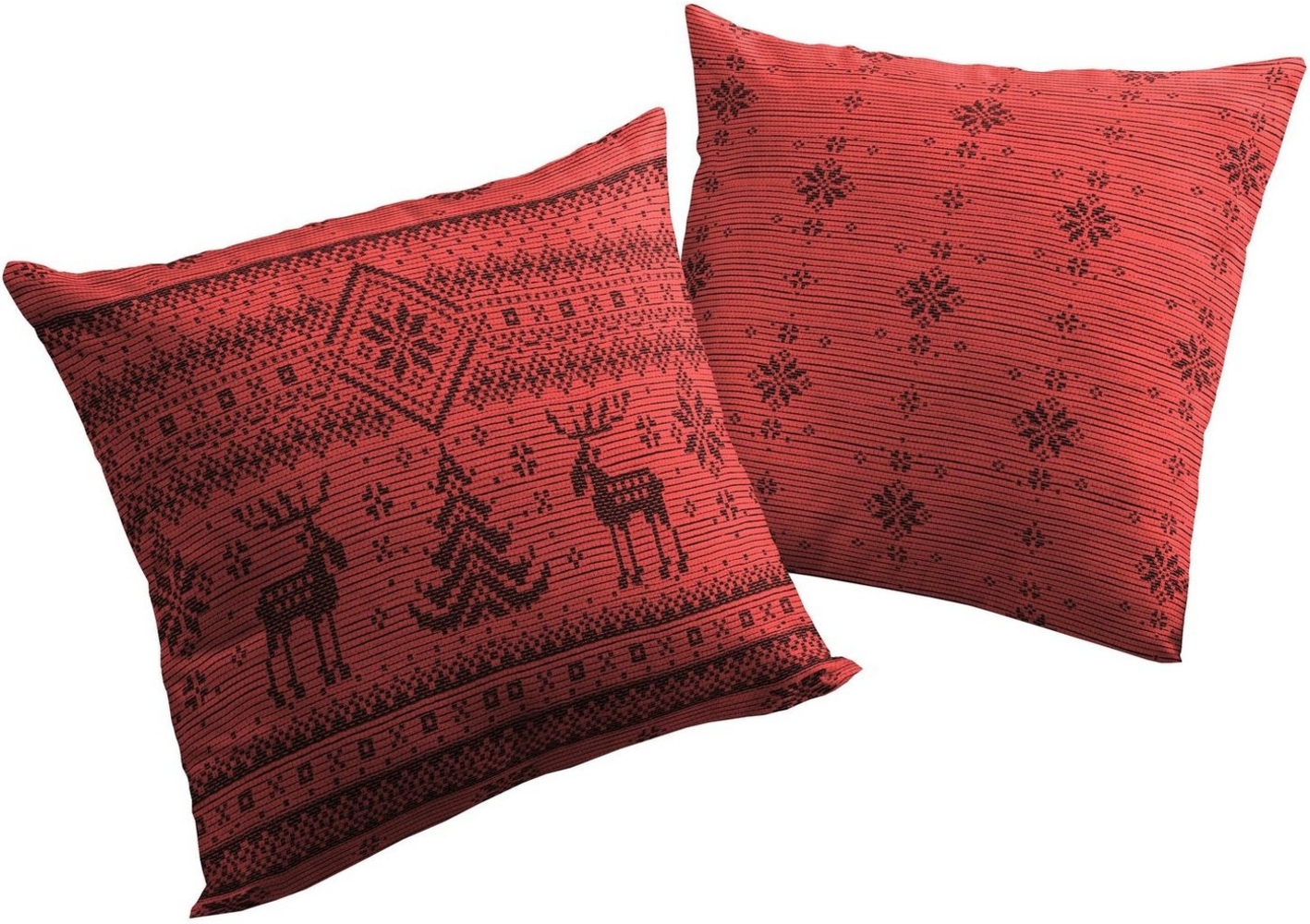 Wirth Dekokissen Romo, Kissenhülle ohne Füllung, 2 Stück Bild 1