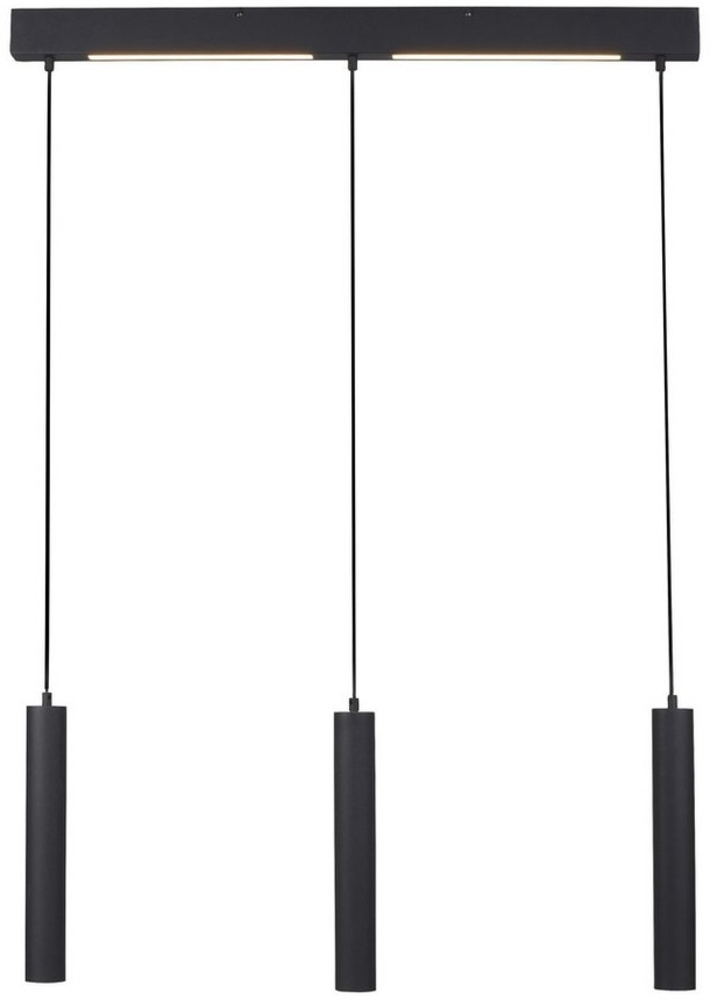 JUST LIGHT LED Stehlampe LED Pendellampe SW DANTE, 1xGU10/10W, Hängeleuchte 1-flammig, Leuchtmittel GU10 wechselbar Bild 1