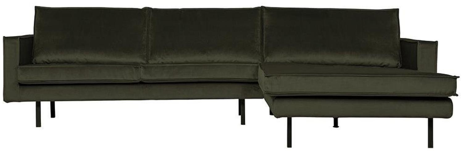 BePureHome Rodeo Eckcouch Rechts Dark Green Hunter Bild 1