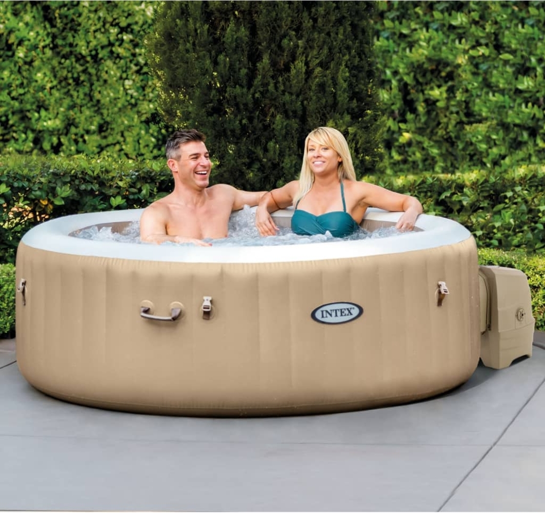 Intex Whirlpool mit Sprudelmassage PureSpa Rund 3202867 Bild 1