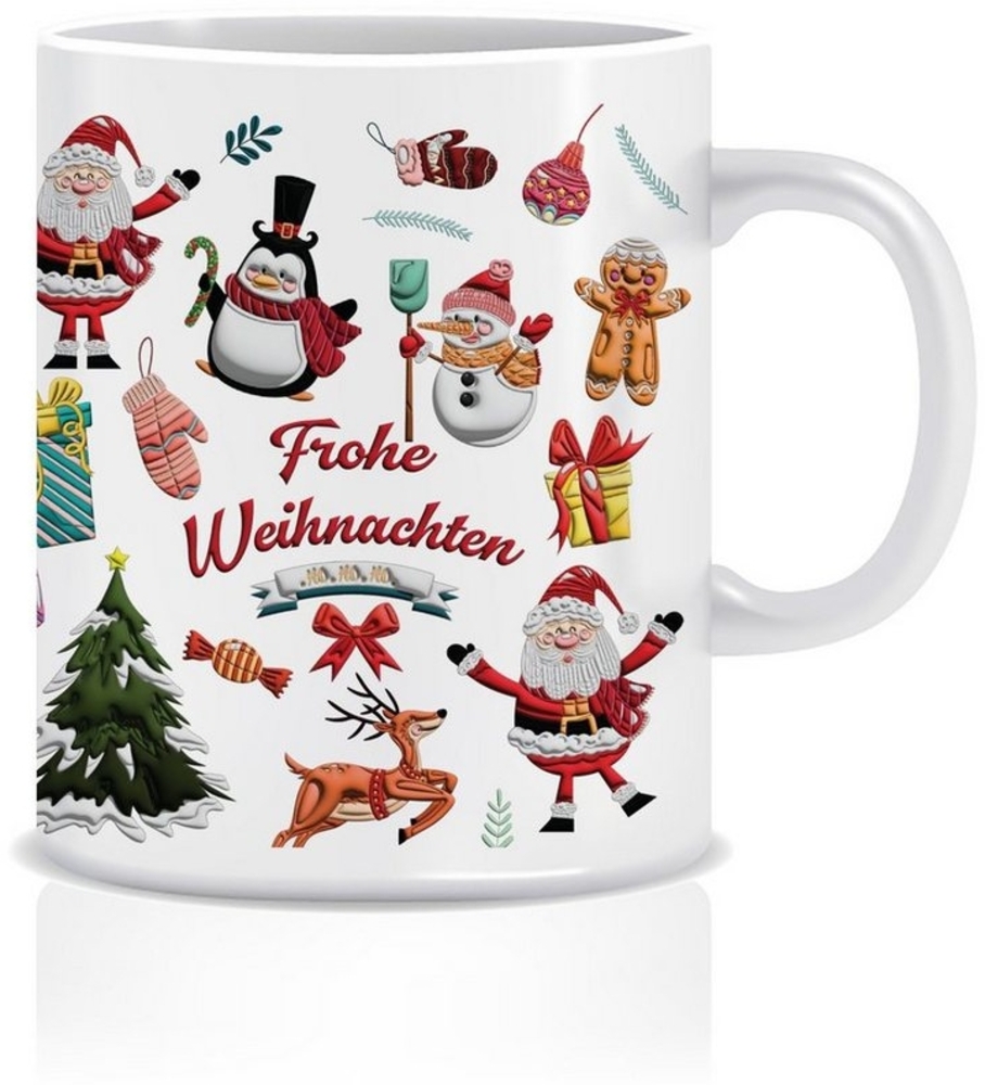 Giftandprint Tasse Weihnachten Geschenke Deko Weihnachtsgeschirr Wichtel Kaffeebecher, Weihnachten Geschenke Tasse Inkl. Geschenkbox Weihnachten Deko Bild 1