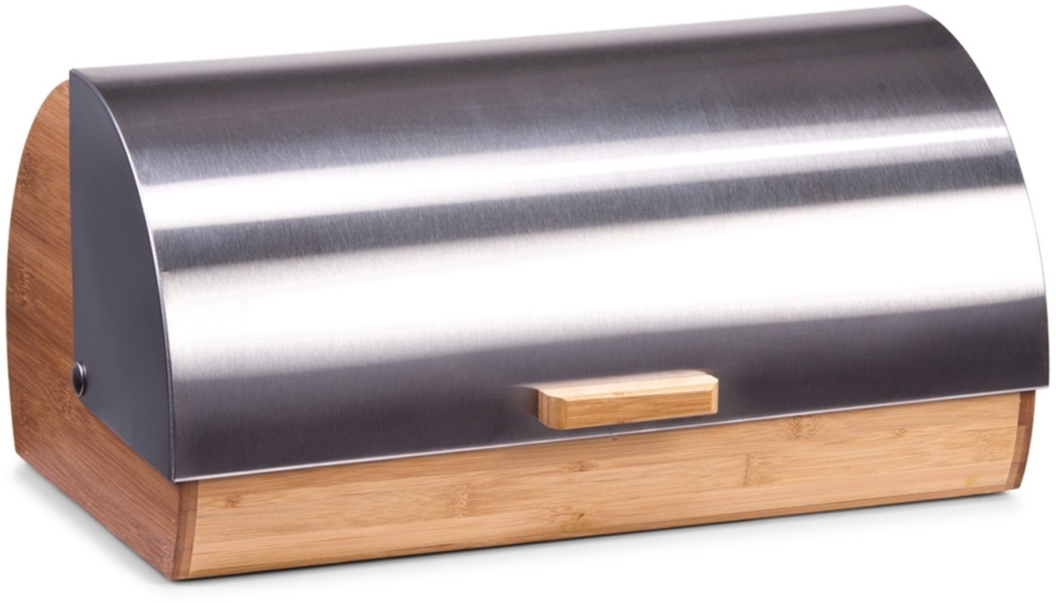 neuetischkultur Bambus, Edelstahl Brotkasten Bild 1