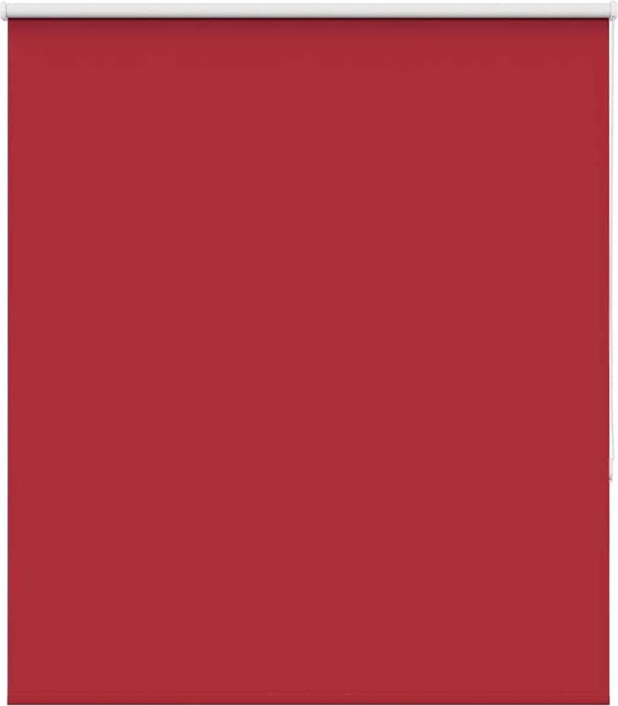 vidaXL Verdunkelungsrollo Rot 130x150cm Stoffbreite 126,6cm Polyester 4011784 Bild 1