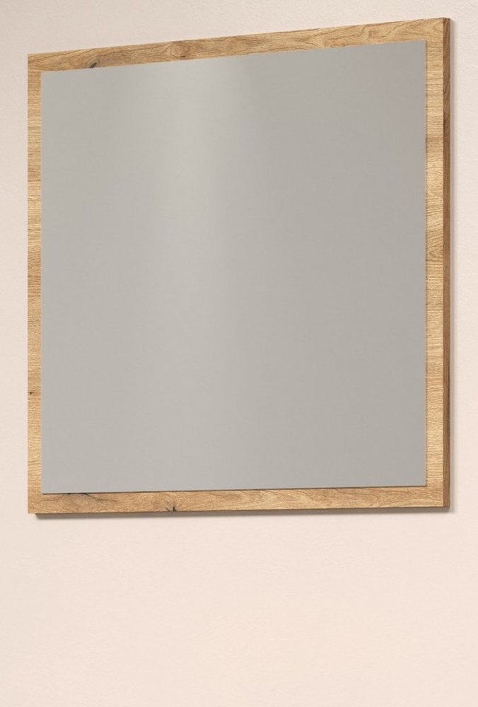 Furn. Design Wandspiegel Avila (Garderobenspiegel in Evoke Eiche Dekor, 80 x 70 cm) Bild 1