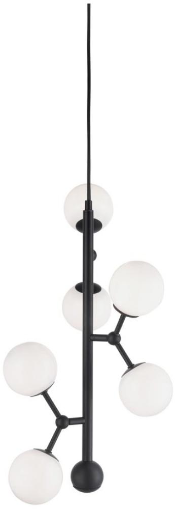 Halo Design No. 738847 LED Pendelleuchte ATOM vertical by E. Patton Schwarz Opal Bild 1