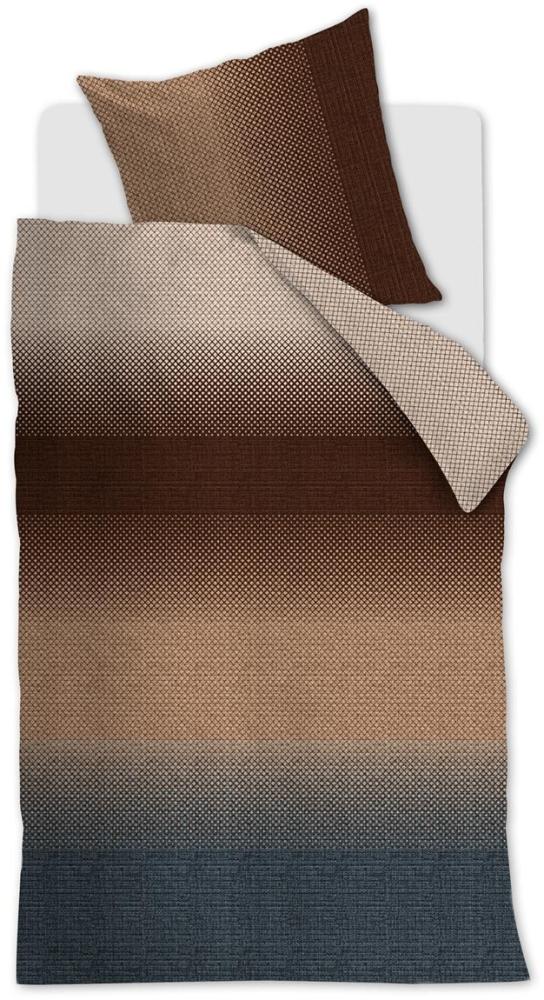 Beddinhouse Mako-Satin Bettwäsche Duco Red 135X200 135 x 200 cm + 1x 80 x 80 cm 1 Bettbezug, 1 Kissenbezug Rot Bild 1