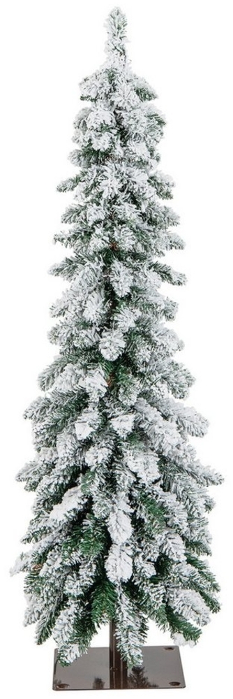 KOMFOTTEU Künstlicher Weihnachtsbaum, mit 225/334 PVC-Spitzen & 100/150 zweifarbigen LED-Leuchten Bild 1