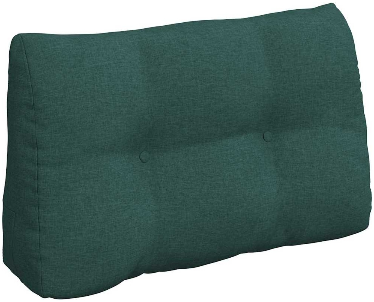 vidaXL Rücken Kissen Dunkelgrün 80 x 24 x 50 cm Stoff 42014417 Bild 1