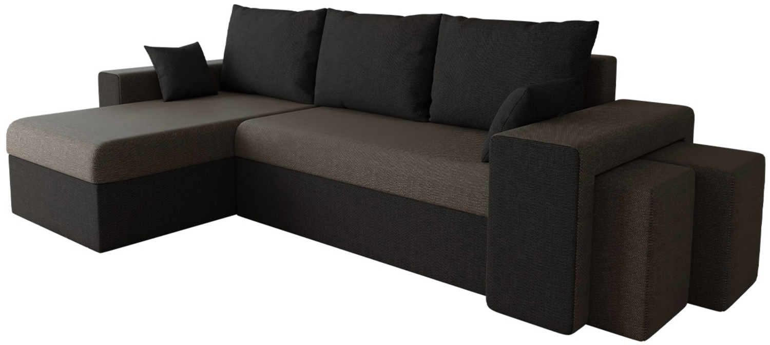 Ecksofa Papani Lux (Farbe: Muna 14 + Muna 10) Bild 1