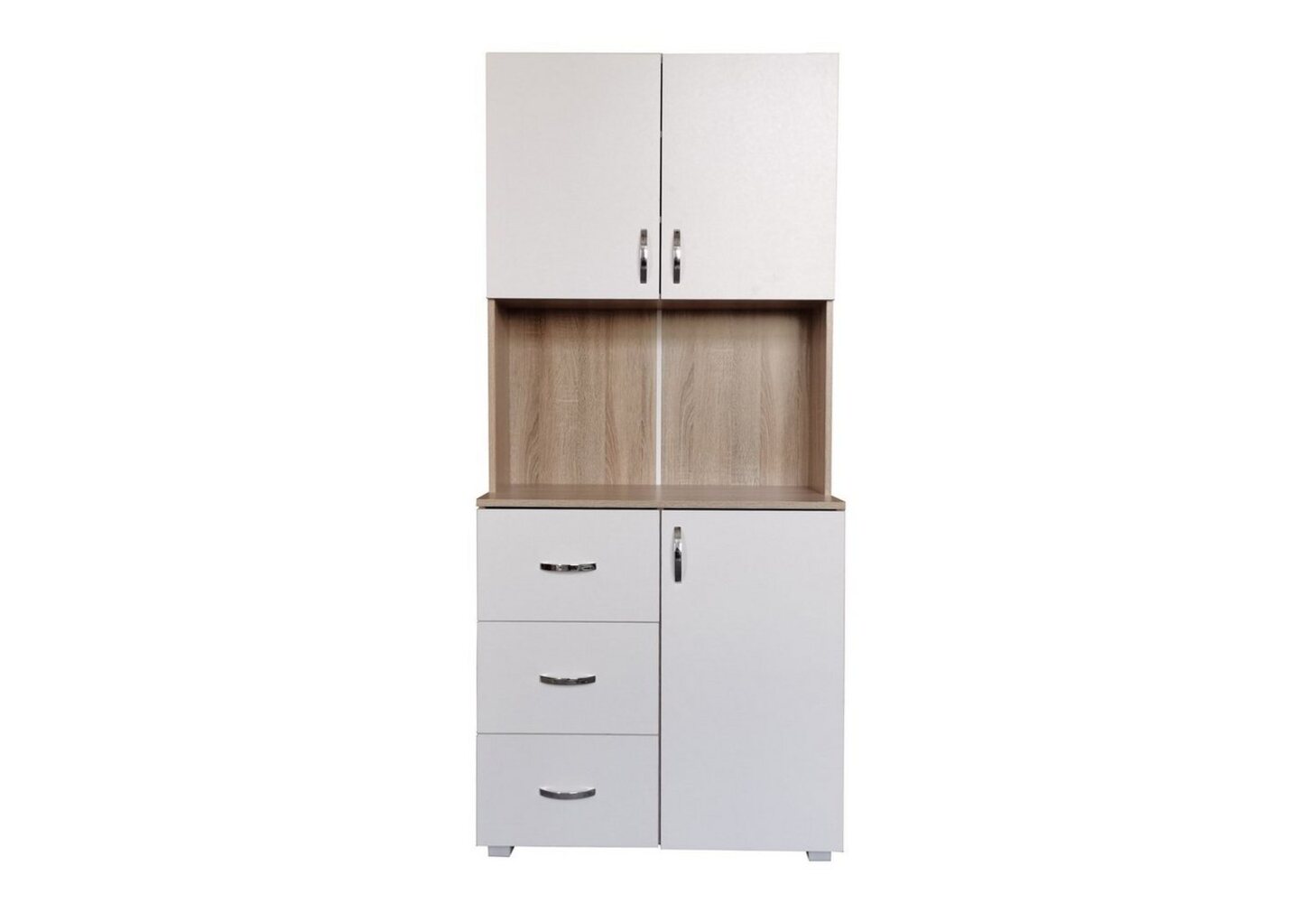 HTI-Line Küchenbuffet Küchenbuffet Blanca (Stück, 1-St, 1x Schrank Blanca, ohne Dekoration) Küchenschrank Hochschrank Bild 1