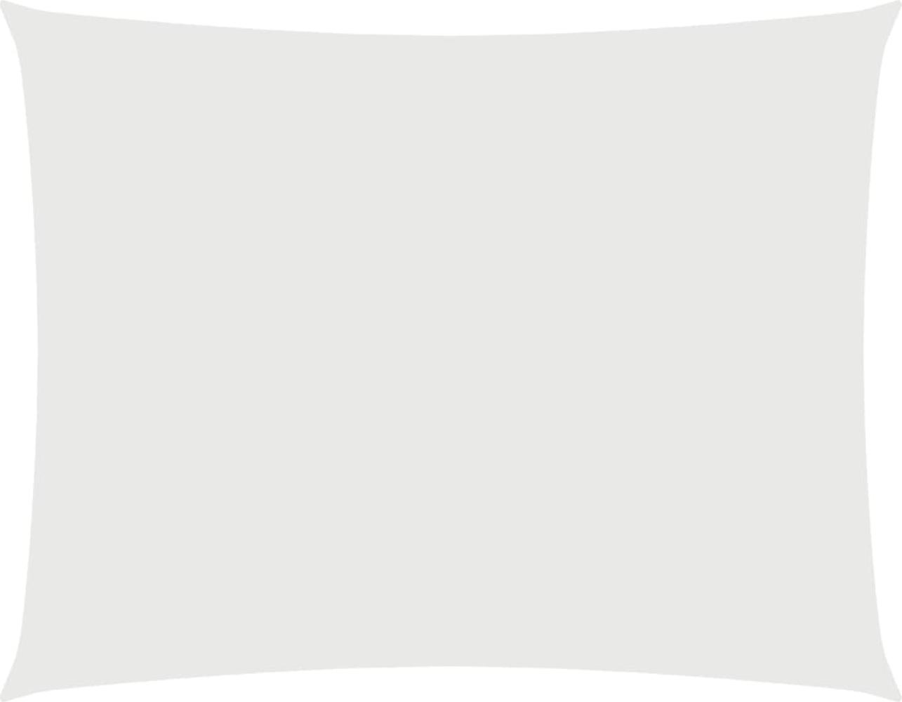 vidaXL Sonnensegel Oxford-Gewebe Rechteckig 3,5x4,5 m Weiß 135269 Bild 1