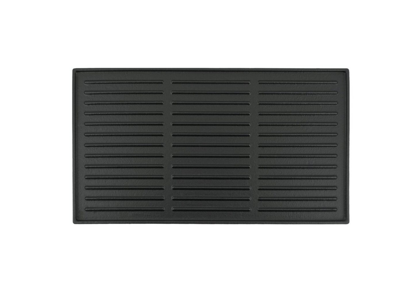 BBQ-Toro Grillplatte Gusseisen Grillplatte 44 x 24,5 cm, beidseitig verwendbar Bild 1
