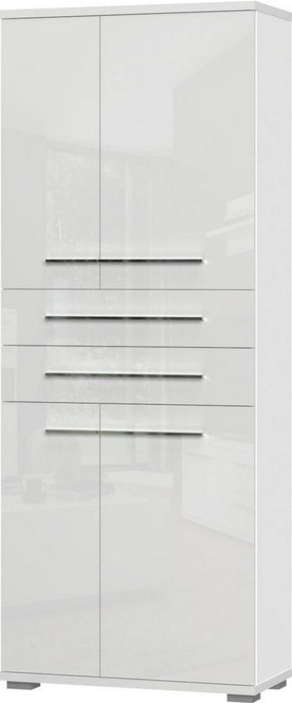 Places of Style Garderobenschrank Piano UV lackiert, hochglänzend, Soft-Close Funktion Bild 1