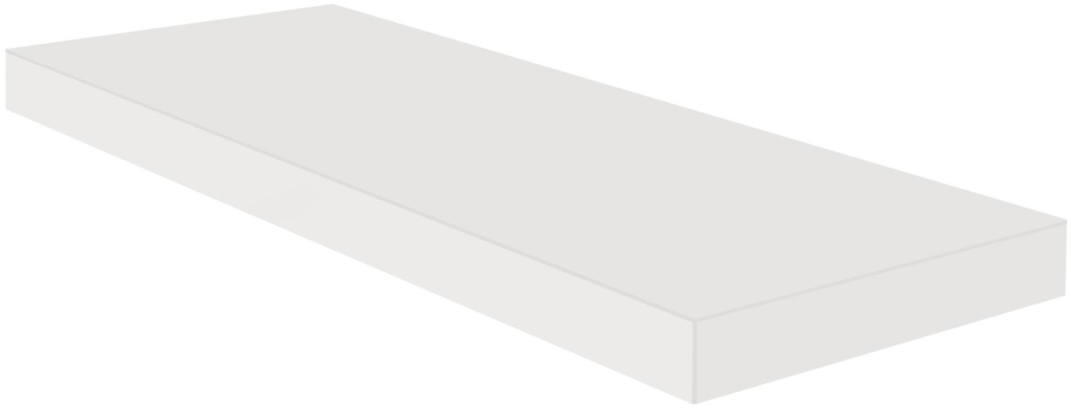 Wandboard Elif 60x24x4 Bücherregal Wandregal weiß matt lack 14851 Bild 1