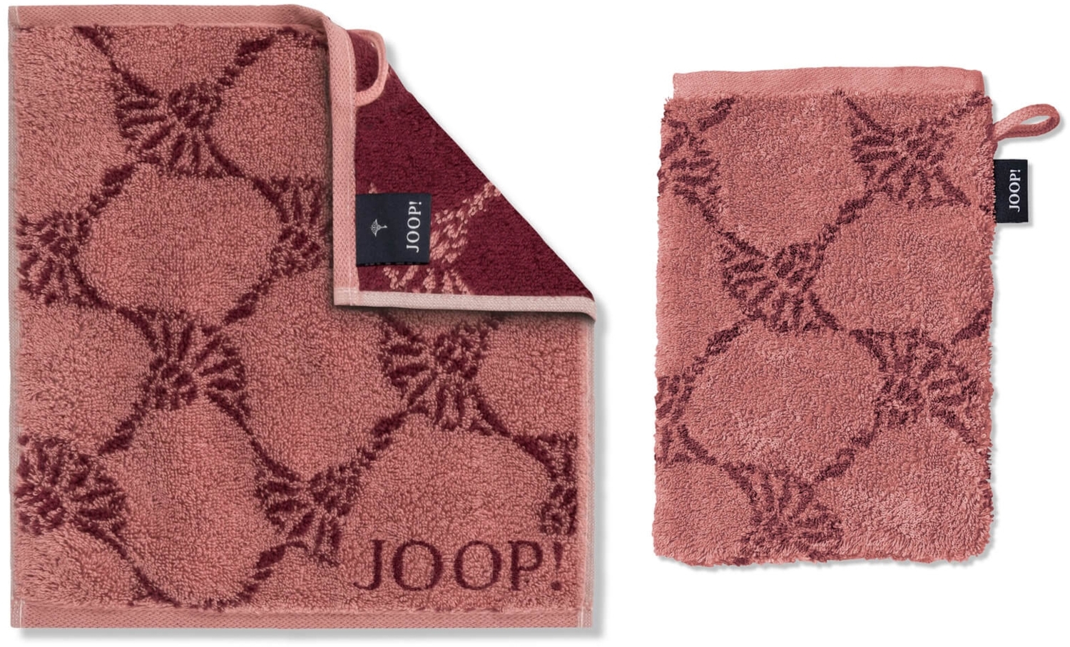 JOOP! Handtücher Classic Cornflower Rouge 1611 29 30 x 30 cm Bild 1