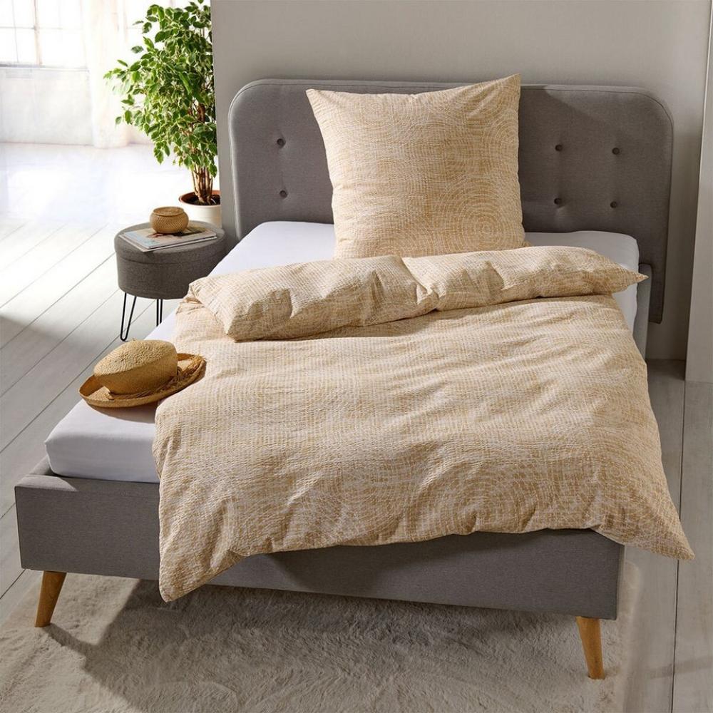 TRAUMSCHLAF Bettwäsche Sydney, Seersucker, 2 teilig, ideale Sommerbettwäsche in herrlicher Seersucker Qualität Bild 1