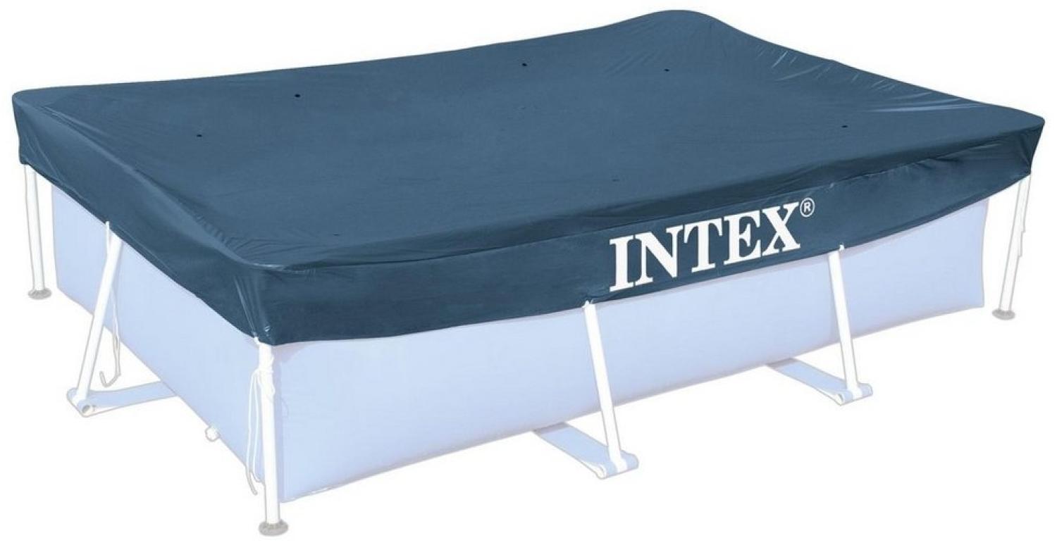 Intex Rectangular Pool Cover - Poolabdeckplane - 300 x 200 cm - Für Rectangular Frame Pool Bild 1